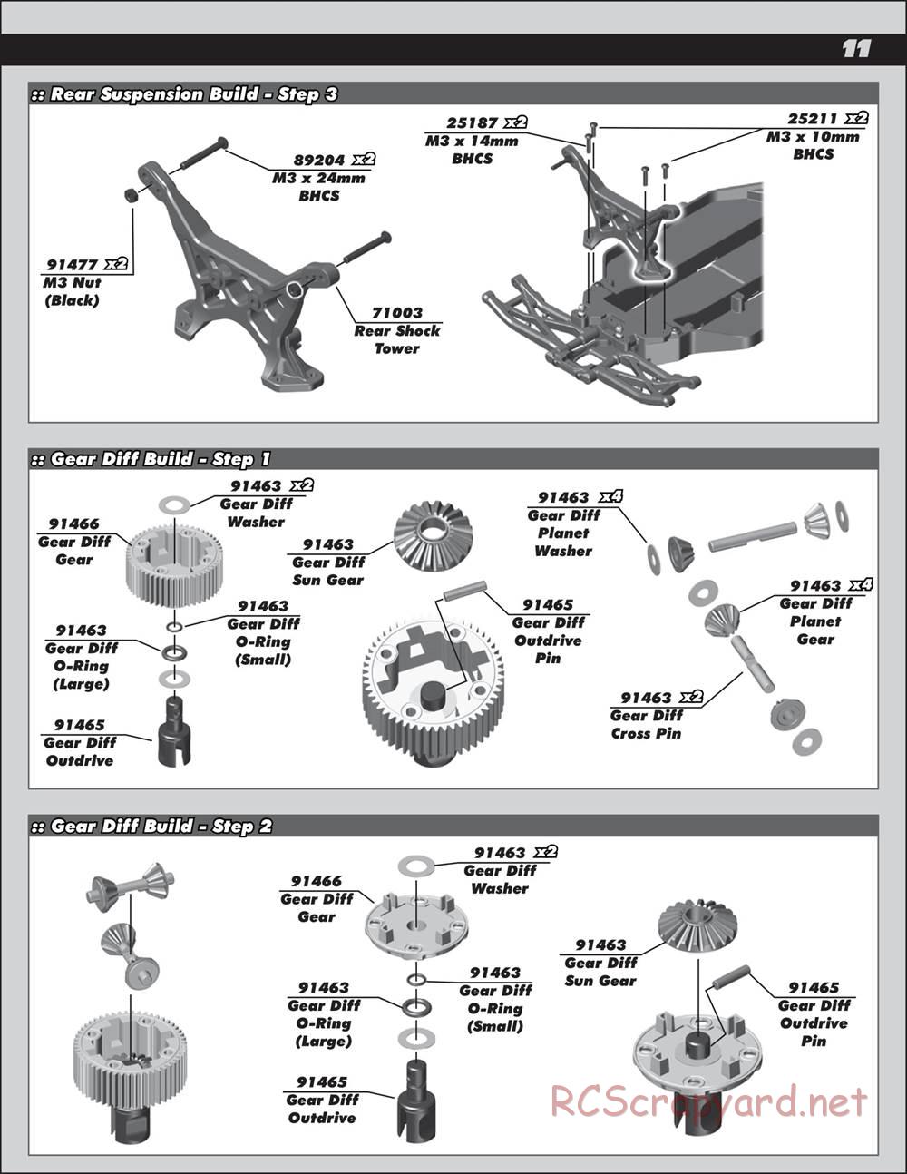 Team Associated - DR10 Drag Race Car - Manual - Page 11